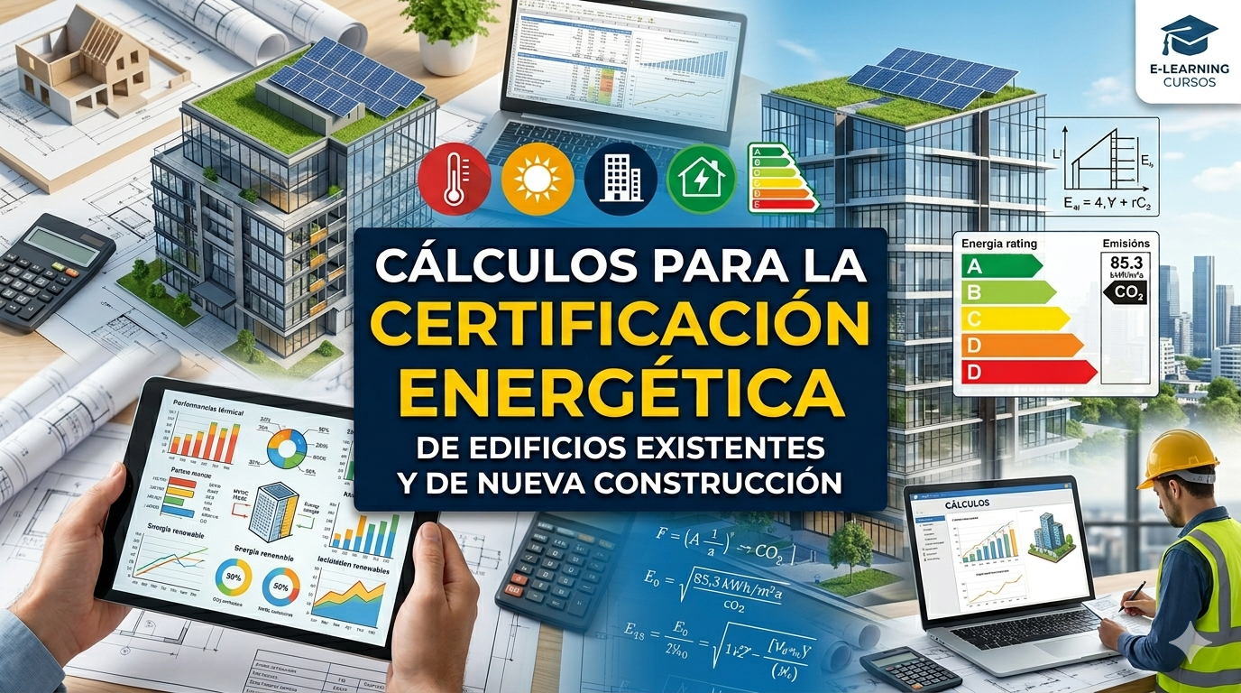 E005 - Cálculos para la certificación energética de edificios existentes y de nueva construcción